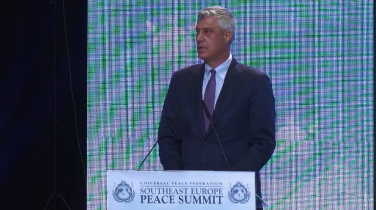 Thaçi: Dialogu me Serbinë, përshpejton procesin për anëtarësimin e Kosovës në BE