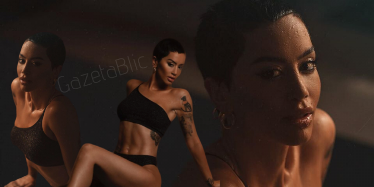 Dafina Zeqiri tejet joshëse nga pishina, tregon linjat e bukura!