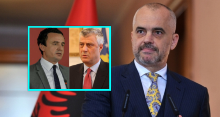 Edi Rama i bën bashkë Hashim Thaçin dhe Albin Kurtin në Tiranë