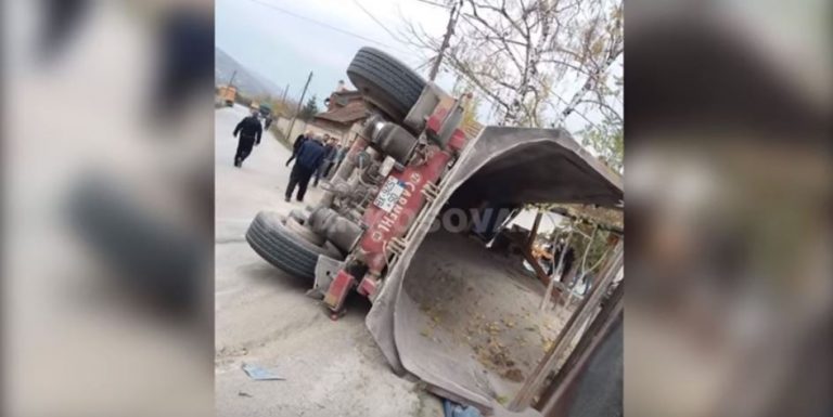 Si ndodhi aksidenti i frikshëm në Shtime (Video)