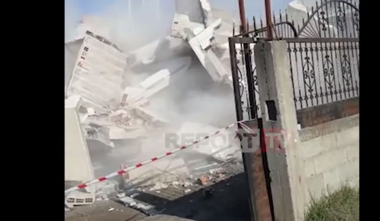 Dramatike! Pamje të reja, si u shemb banesa e familjes Lala në zonën e ish-kënetës