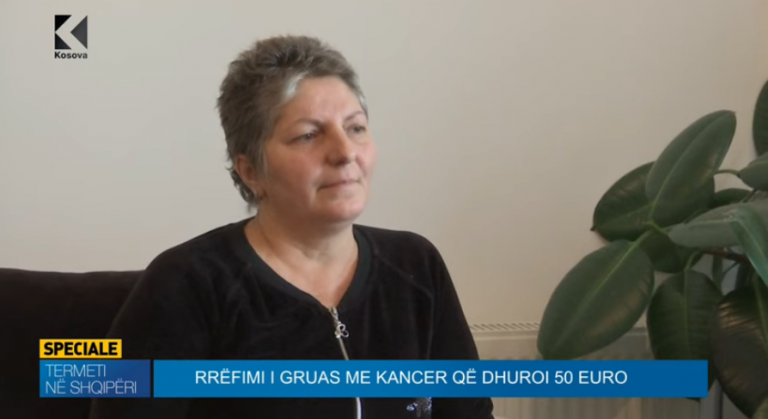 Rrëfimi i gruas me kancer që ndihmoi Shqipërinë (VIDEO)