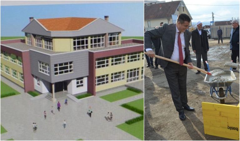 Vihet gurthemeli i shkollës fillore në Gushavc të Mitrovicës