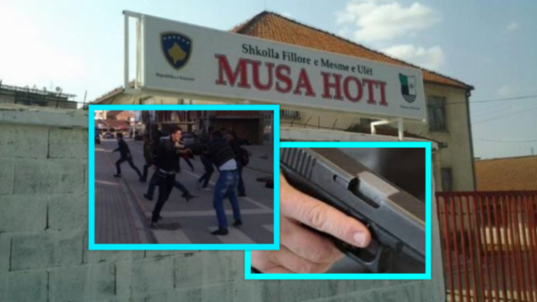 Përleshen nxënësit, përdoret arma (VIDEO)