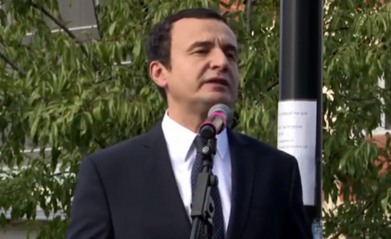 Vjen me në fund reagimi i Albin Kurtit