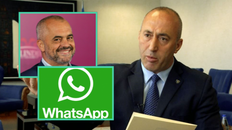Haradinaj ankohet se Rama s’po ia kthen fjalët as në Whatsapp, e as telefonin s’po ia hap