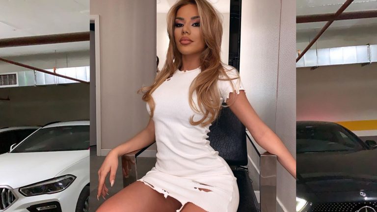 Luks e përtej luksi – Tayna prezanton dy veturat e saj super të shtrenjta