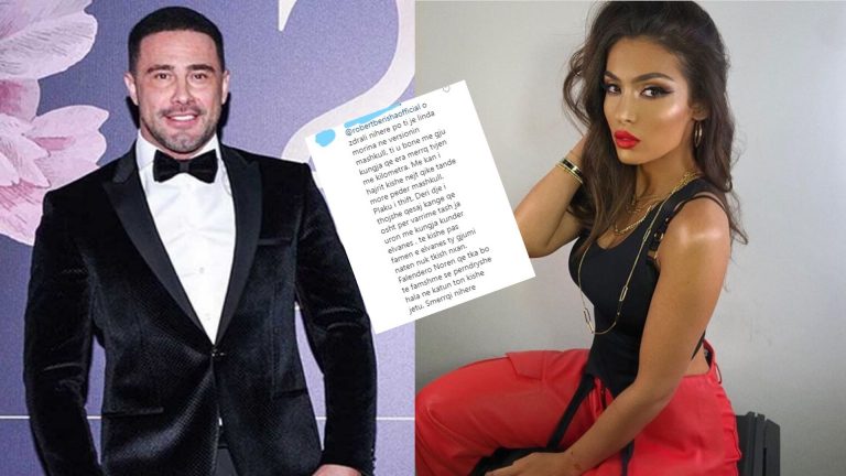 “Falëndero Norën që të bëri të famshëm” – Robert Berisha ofendon rëndë ndjekësin