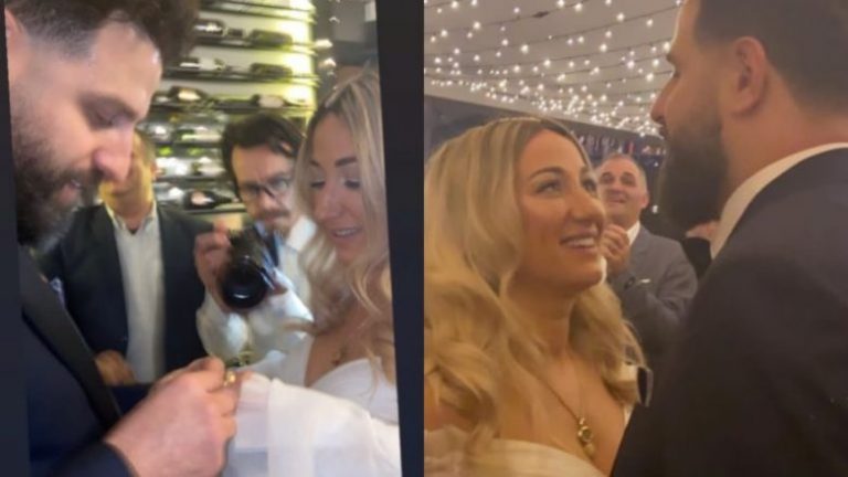 Pamje të reja nga atmosfera në dasmën e Kreshës, kështu po duket çifti