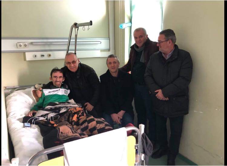 Krerët e FFK-së vizitojnë ish-futbollistin e njohur mitrovicas