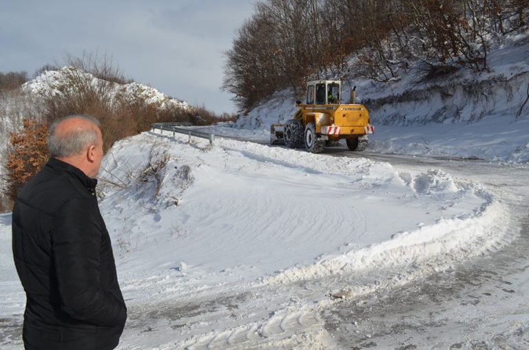 Inspektohet gjendja e rrugëve në qytetin e Mitrovicës