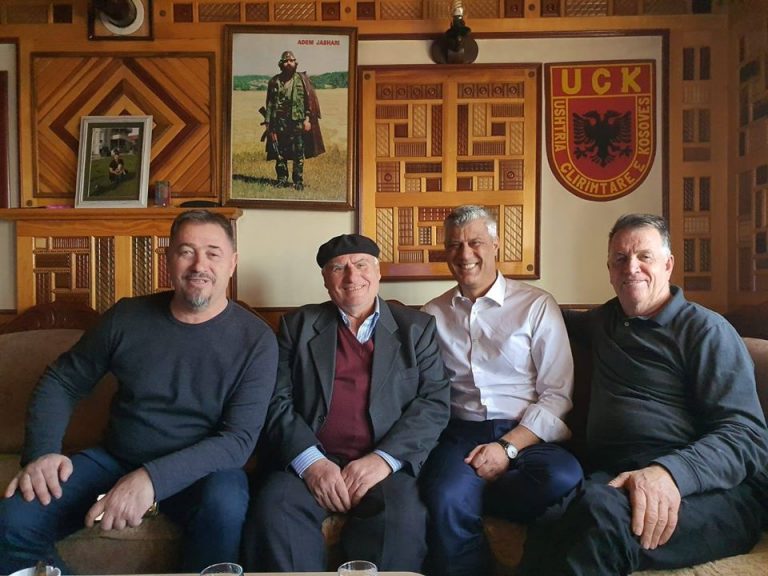 Thaçi e Lushtaku bëhen bashkë në Prekaz