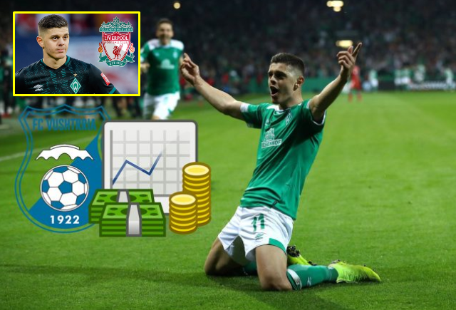Vushtrria fiton një mal me para nëse Rashica do të transferohet te Liverpooli