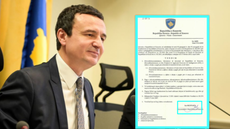 Reagon Haradinaj: Kurti shfuqizoi vendimet e Isa Mustafës të 2015, po mashtron opinionin