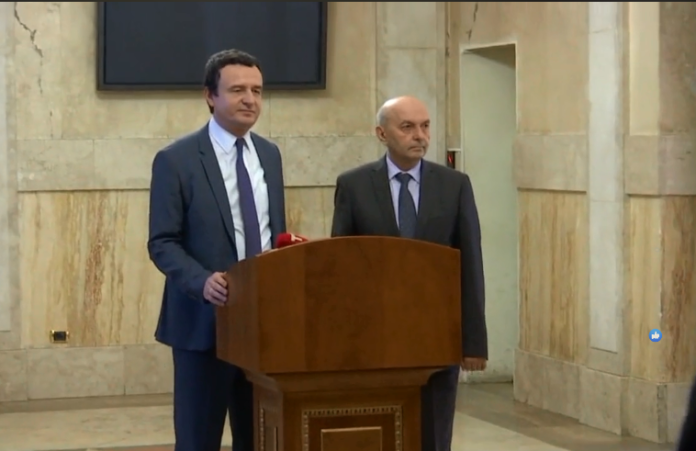 ZYRTARE: Nënshkruhet marrëveshja mes LDK-së e VV-së