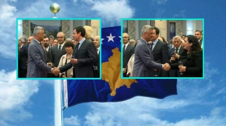 Pavarësia i bashkoi: Thaçi shtrëngon duart me Kurtin dhe Osmanin