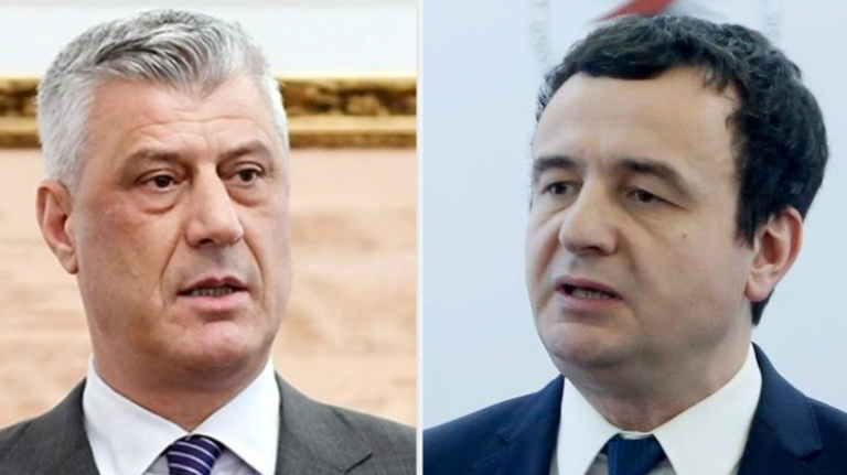 Thaçi për Kurtin: Frikacak dhe i paaftë në raport me taksën