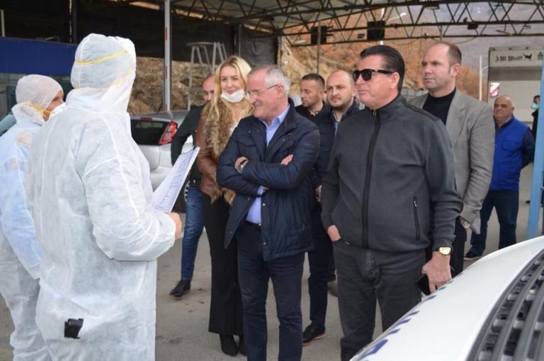 Bahtiri viziton mjekët dhe policët në kufirin në Bërnjak
