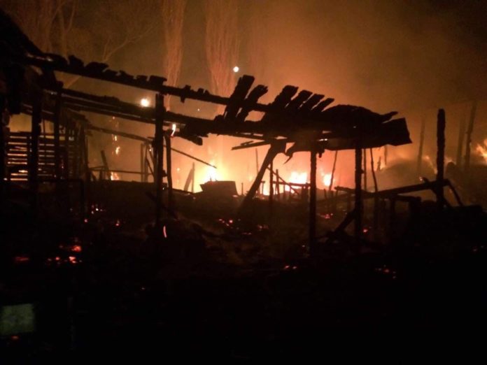 Zjarr në një fermë në Mitrovicë, digjen mbi 30 lopë