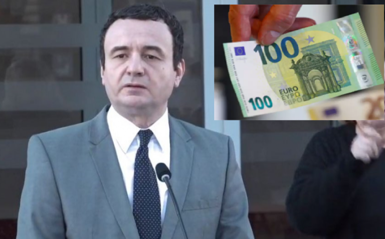 Kurti del kundër idesë së AAK-së që secilit qytetar t’i ndahen nga 100 euro