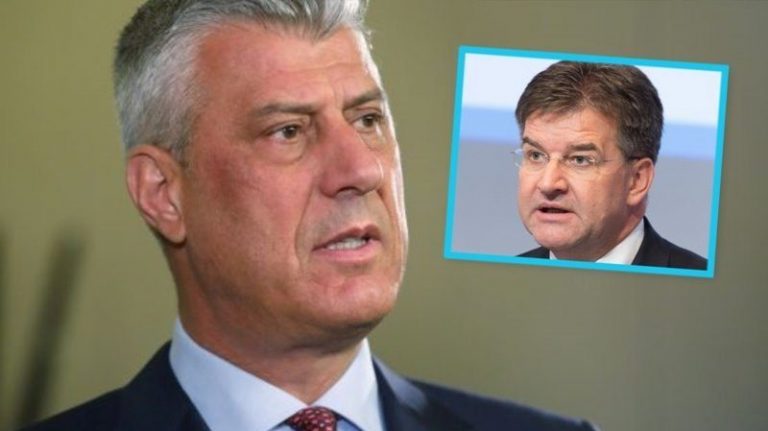 Thaçi për Lajçakun: Nuk marrë pjesë në negociata që i udhëheq ai