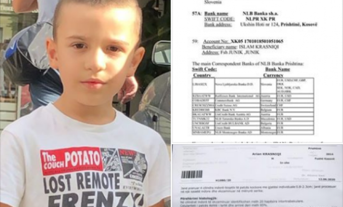 Familja kërkon ndihmë për shërimin e 6- vjeçarit i diagnostifikuar me leukemi