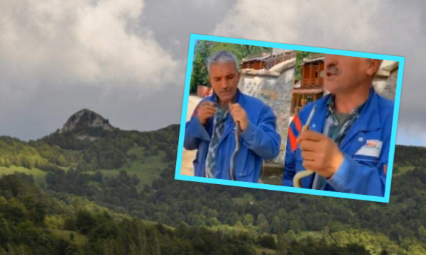 Banorët e një fshati në Suharekë xhirojnë bollën teksa pi duhan