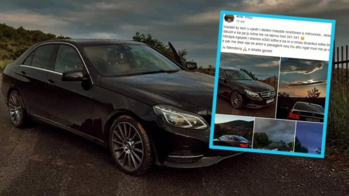 Vidhet vetura e rreth 40 mijë eurove në Mitrovicë: Pronari tregon se si mund ta identifikoni nëse e shihni në rrugë