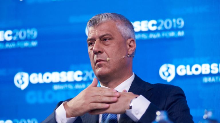 Kjo është letra e dorëheqjes së Hashim Thaçit