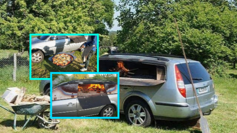 Ndodhë edhe kjo: E kthen Fordin në furrë për të pjekur pica