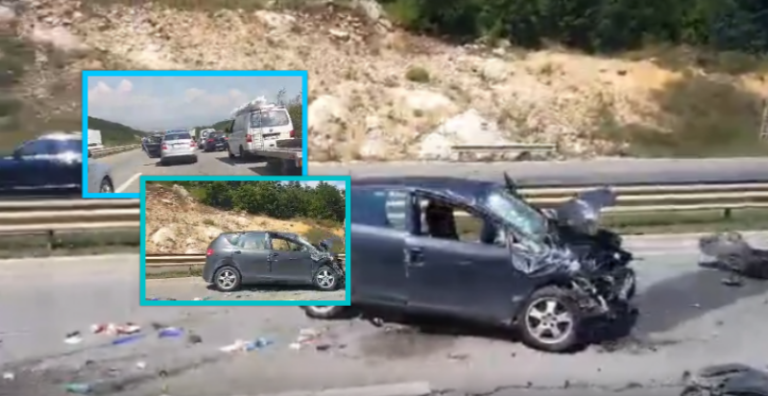 Aksident i rëndë në Sllatinë, tre persona të lënduar