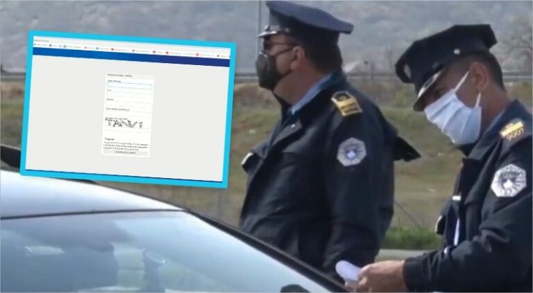 Këtu mund të shikoni nëse keni gjoba të papaguara të komunikacionit