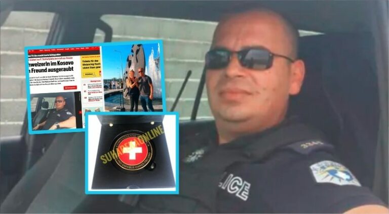 Ambasada e Zvicrës në Kosovë ndan medalje për policin Blerim Kuqi: Ky është veprim human që ka bërë ai