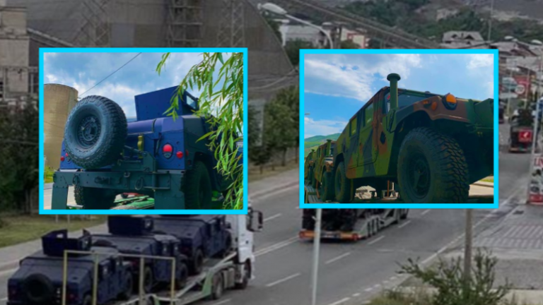 Arrijnë autoblindat e reja të Ushtrisë së Kosovës të porositura nga SHBA