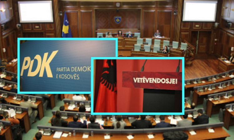 PDK ia kthen “përgjigjen” Vetëvendosjes për çështjen e mocionit