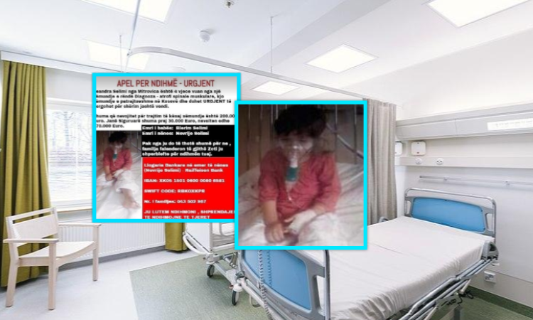 4-vjeçares nga Mitrovica i duhen edhe 3 mijë euro për shërim jashtë vendit