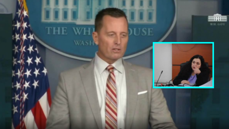 Grenell: Vjosa Osmani kritikon marrëveshjen vetëm pse nuk ishte në krye të delegacionit