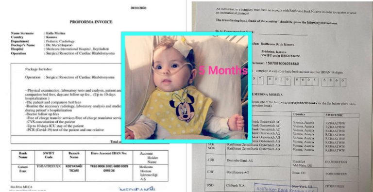 Esila Morina ka nevojë për ndihmën tuaj, po përballet me një sëmundje të rëndë