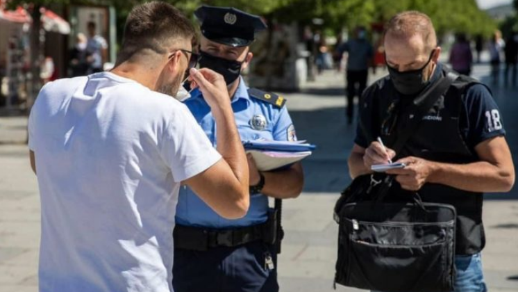 Brenda 24 orëve gjobiten mbi 900 persona për mosrespektimin e masave anti-COVID