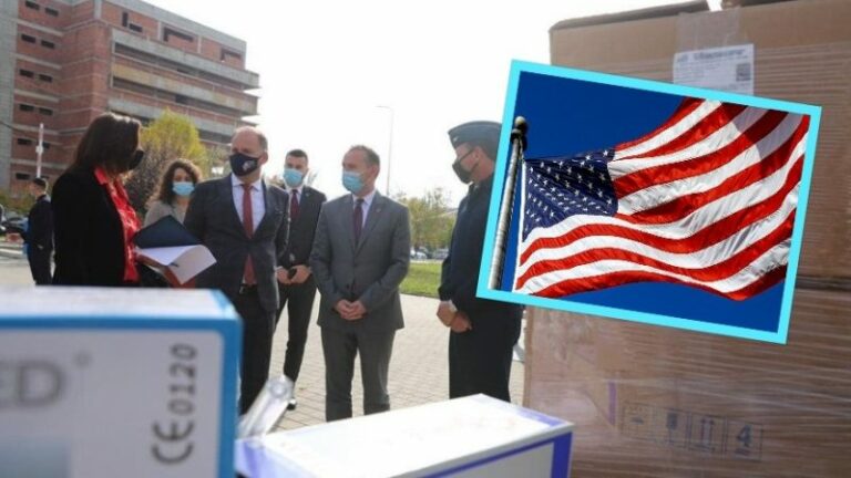 SHBA sërish përkrah Kosovës, dhuron ndihma në luftën kundër koronavirusit