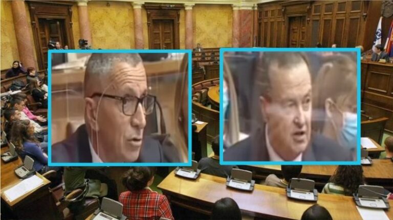Shaip Kamberi kapet keq me Daçiqin në mes të parlamentit serb: Ia përmend varrezat masive të shqiptarëve