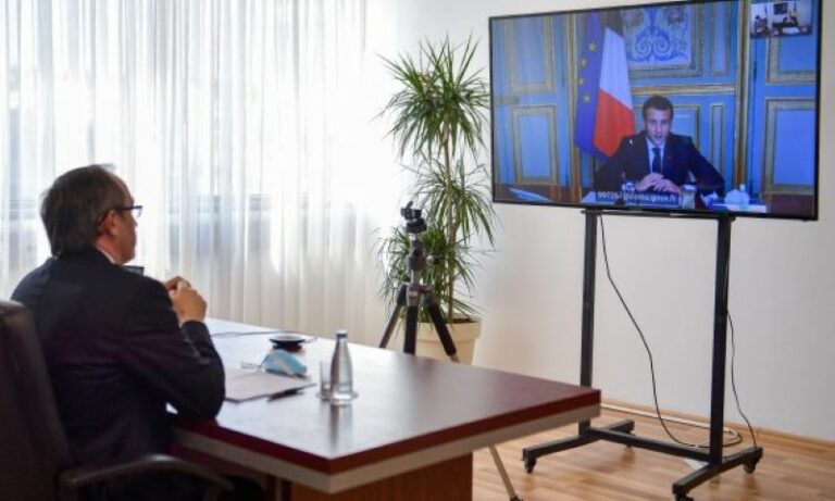 Hoti dhe Macron flasin për marrëveshjen finale me Serbinë, pajtohen për një takim të nivelit të lartë
