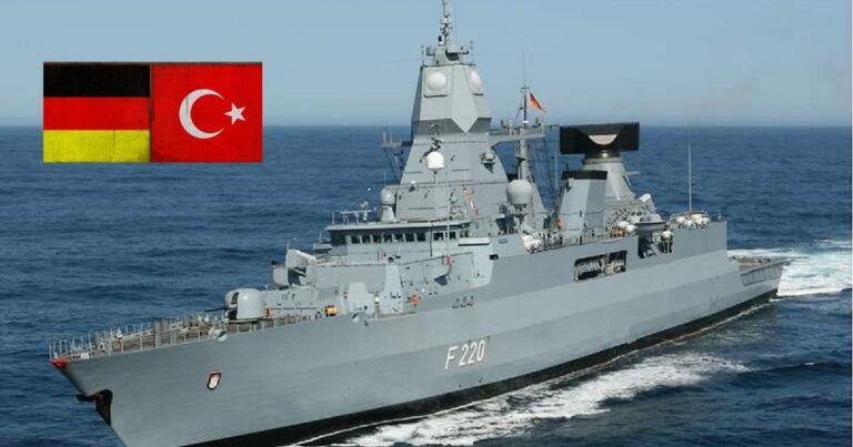 Incident i rëndë në Mesdhe mes fregatës gjermane dhe anijes turke në Mesdhe