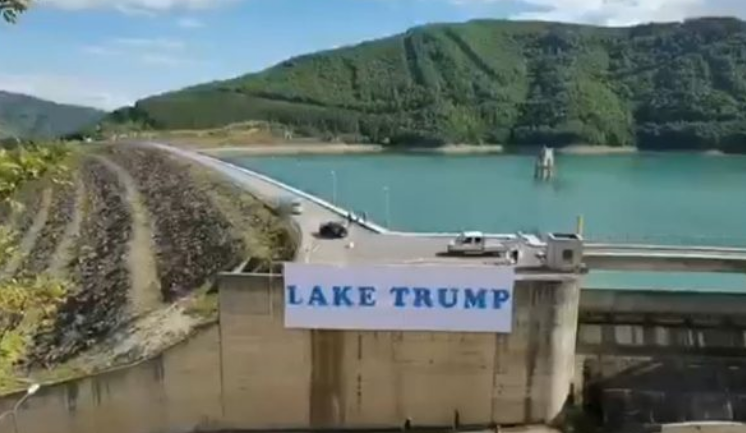 Kundërshtohet ndryshimi i emrit të Ujmanit në “Liqeni Trump”