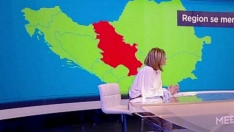 Tërbohet media e Vucicit: Televizioni serb nuk e vë Kosovën në hartën e Serbisë