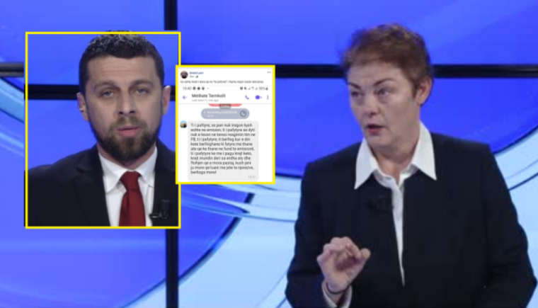 Melihate Tërmkolli kërcënon dhe fyen gazetarin Arsim Lani