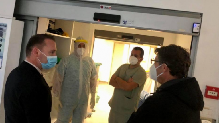 Gjendja alarmante me koronavirus, Zemaj në QKUK