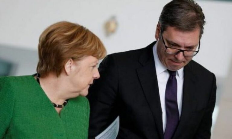 Vuçiq: Merkel është në anën e Kosovës