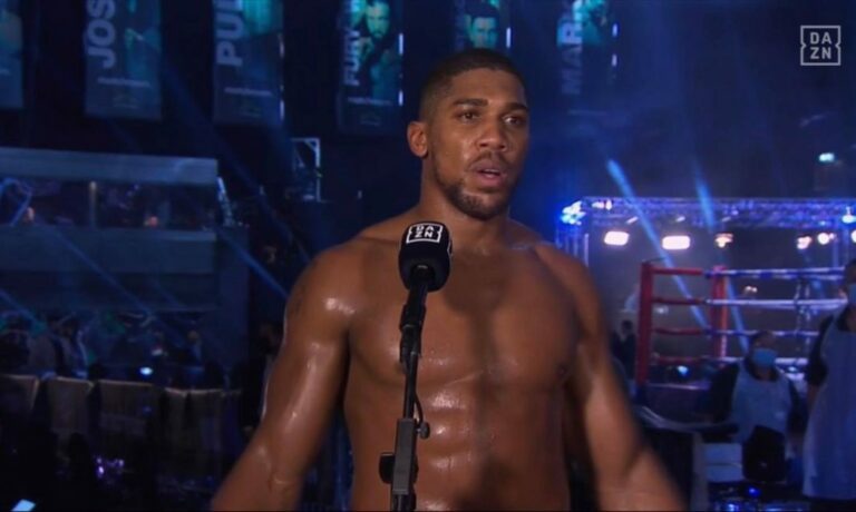 Kaq para ka fituar Joshua nga meçi me Pulev