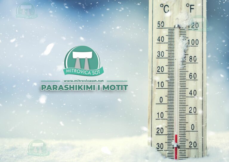 Të premten pason ulja e temperaturave dhe reshje bore në shumë zona